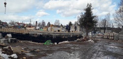 По состоянию строительно-монтажных работ на объекте «Детский сад на 220 мест с. Карпогоры Пинежского района». 